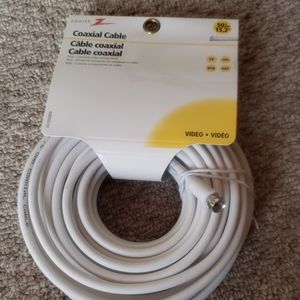 Zenith | Coaxial Cable | 50 ft | White